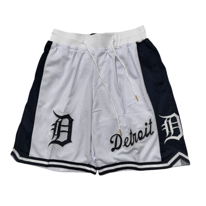 Шорты (JD) в стиле MLB/NFL, с вышитыми логотипами, лёгкие и дышащие, S–XXL