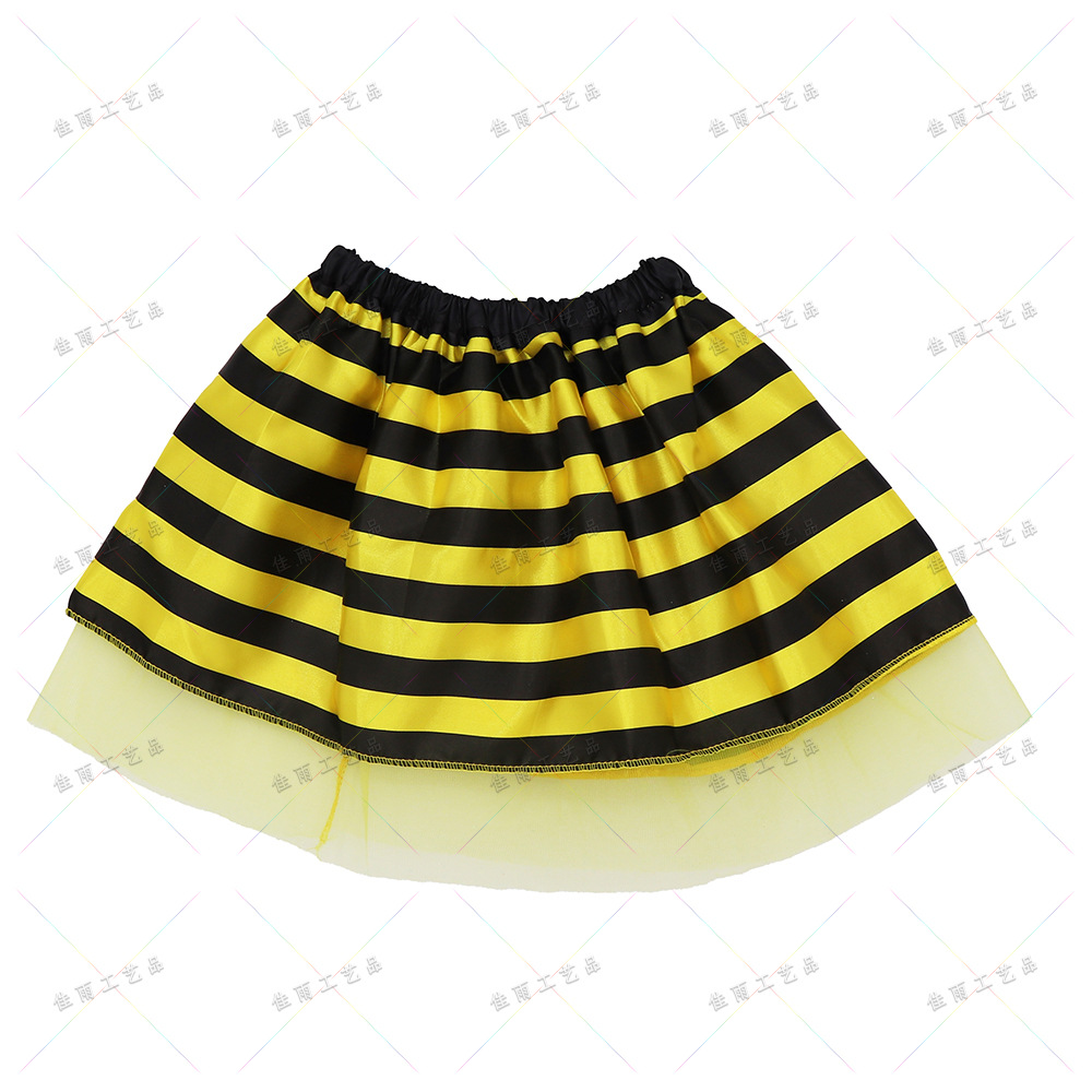 Jiayu Liuyi Children's Little Bee Wings Accesorios Little Ladybug Juego de cuatro piezas Cute Princess Falda Ropa al por mayor
