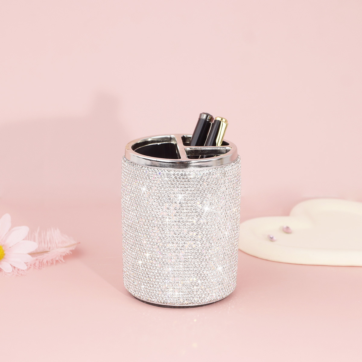 062001 화이트 다이아몬드 원형 저장 튜브