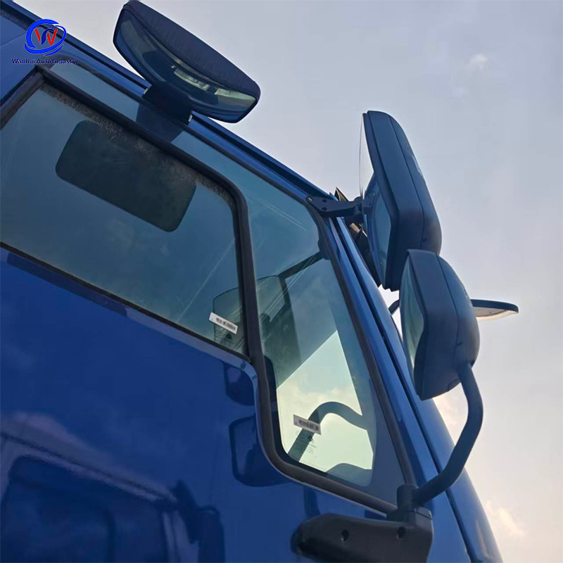 In-stock supply of HOWO heavy-duty truck, HOWO rear eight-wheel dump truck, mining self-unloading engineering vehicle, 20-cubic-meter large box, for Africa