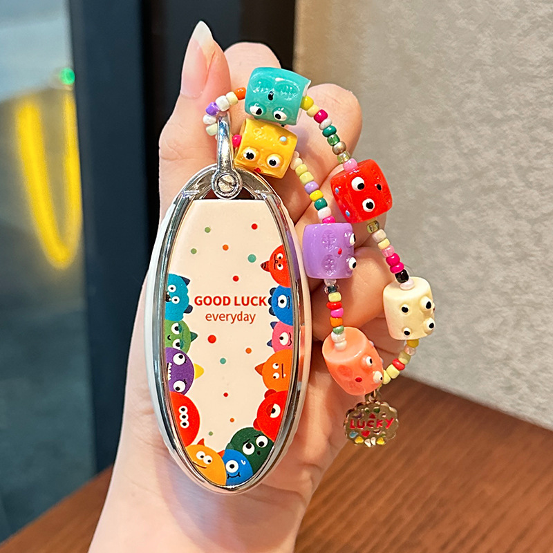 Suitable for Nissan Sylphy Key Set Monster Cartoon Pattern/Teana Qashqai Qida/TPU Protective Case Buckle