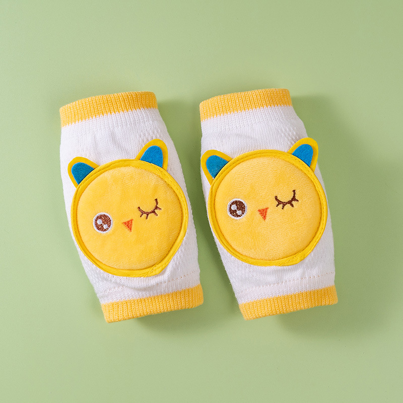 Cubierta de la almohadilla de la rodilla para niños bebé gateando niño infantil resistente a la caída para caminar engrosado verano codo pad niños niñas medianas y grandes