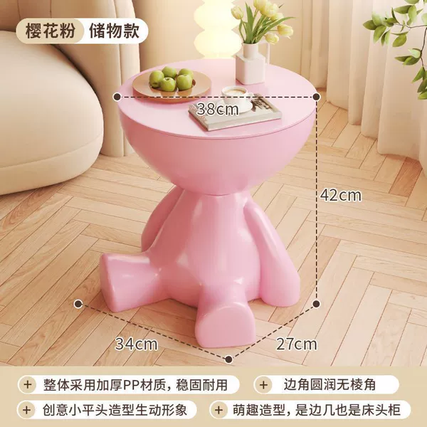 Large space for storage [pink]