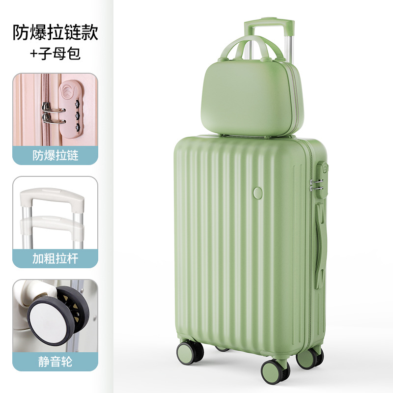 Una pieza de equipaje de entrega de 20 pulgadas caja de embarque de rueda universal 24 caja de equipaje de gran capacidad al por mayor