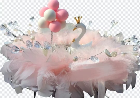 Coche de dibujos animados KT gato globo adornos accesorios traje de tres piezas plástico decorativo otro
