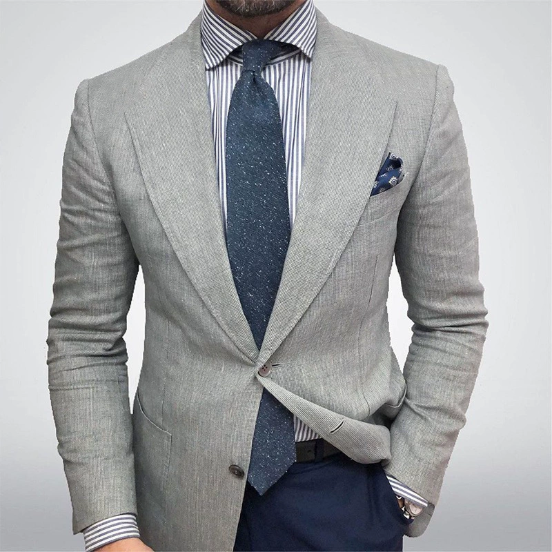 Spring suit for leisure, jacket English style, plus size