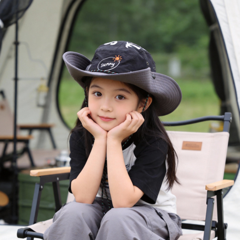 Cappello da pescatore in rattan alla moda per bambini donna uomo_voghion.com