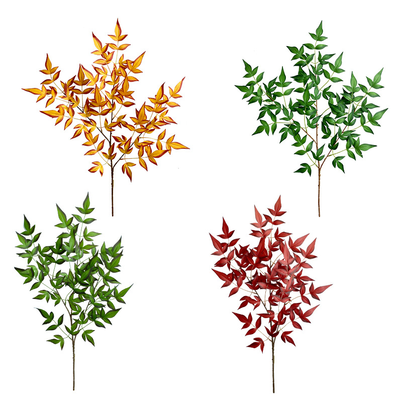 Simulación nantianzhu solo Amazon primavera nueva Mori decoración de la boda artificial nantianzhu solo