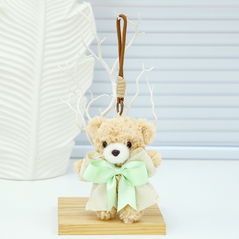 Bella Bear Pendant-Light Brown Green