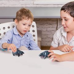 Moo Deng Toy | Moo Dengカバ、弾性豚肉Pygmyカバ像、カバの木
