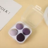 Checkered purple, 4 pcs