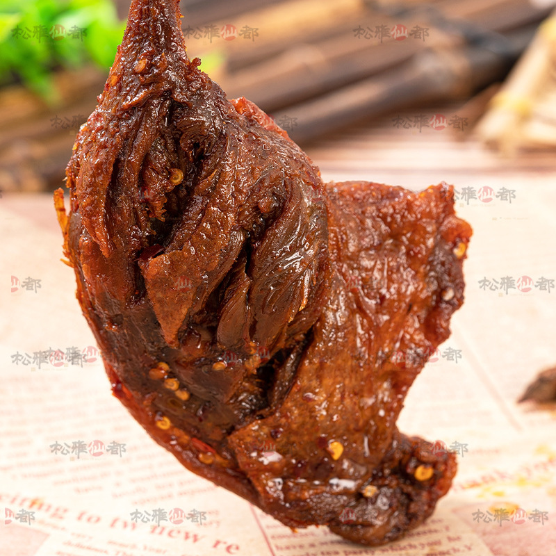 【松雅仙都】香辣鸭腿烧烤卤味爆辣鸭腿开袋即食夜宵追剧解馋零食|undefined