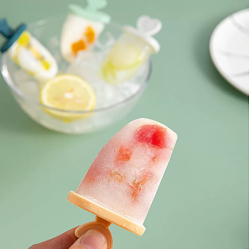 Children's popsicle mold ice cream ice cream ice cream ice cream popsicle ice grid ice grid self -made homemade frozen fresher artifact