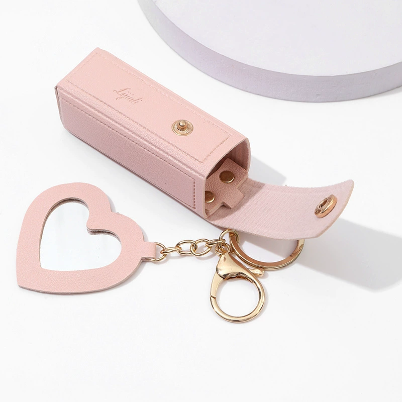 Lipstick, small handheld small bag, mirror, keychain, 2024 years, internet celebrity