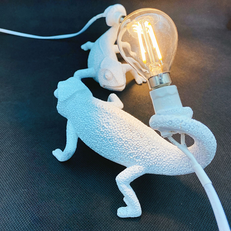 Cross-mirror Nordic Chameleon Table Lamp Living Room Bedroom Homestay Designer Gecko Resin Creative Animal Decorative Lamps Cross-mirror Nordic Chameleon Table Lamp Living Room Bedroom Homestay Designer Gecko Resin Creative Animal Decorative Lamps