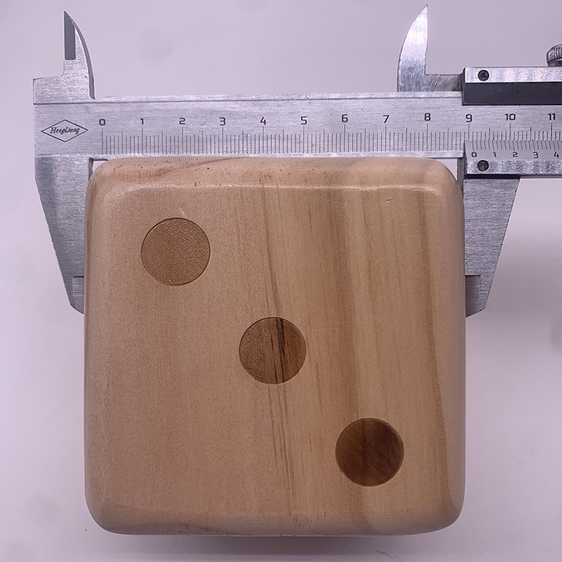 dados transfronterizos dados de madera piezas de madera accesorios de juguetes de madera dados de ocho caras dados de doce caras fábrica directa