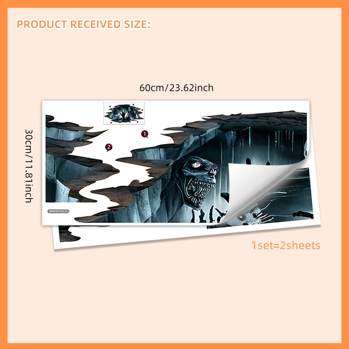 30*60cm*2pcs