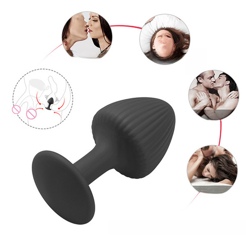 Anal plug shared by men and women, back courtyard, chrysanthemum expansion plug, adult G-spot sex SM toys, training supplies, factory direct sales