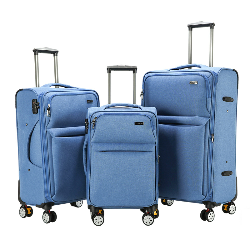 Maleta de tela Oxford, maleta de viaje de estudiantes de alta capacidad, maleta de embarque, maleta de embarque, maleta de viaje de estudiantes de alta capacidad