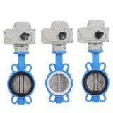 Electric Clamp Electric Clamp Type Butterfly Clave Soft Sweed Регуляция потока Клапан из нержавеющей стали D971X