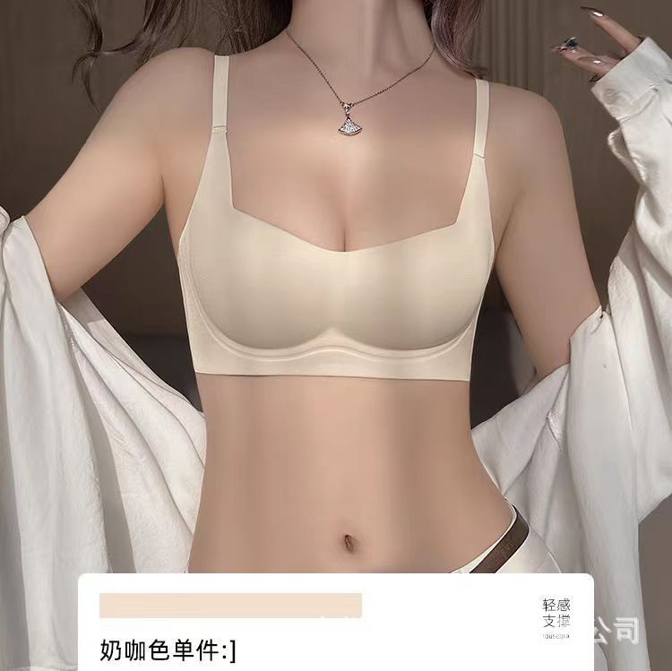 Venta directa de fábrica comercio electrónico transfronterizo Sudeste de Asia Vietnam Tailandia damas sin costuras sujetador de recogida lateral cómodo