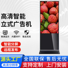 43寸智能立式广告机高清触摸屏互动查询机商场酒店多媒体显示设备