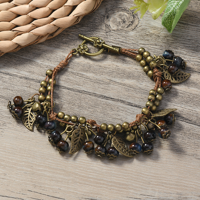 樱桃硕果(花釉宝石蓝)