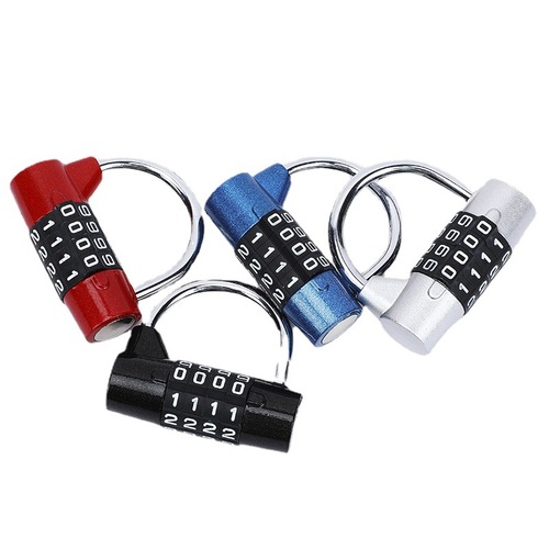 4/5 person gym cabinet code lock locker tool box door padlock code padlock