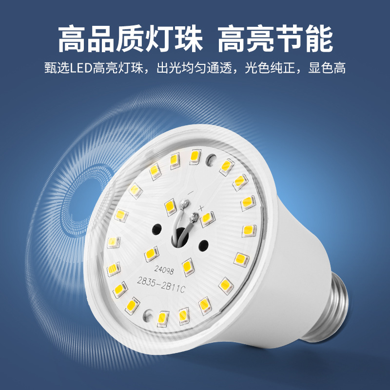 lámparas LED de aluminio de plástico de alto brillo A-bulb e14 pequeño tornillo e27 gran tornillo bulb iluminación doméstica lámpara LED de ahorro de energía