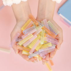 笔帽铅笔盖文具通用透明笔帽铅笔套小学生用保护套可爱少女心笔盖