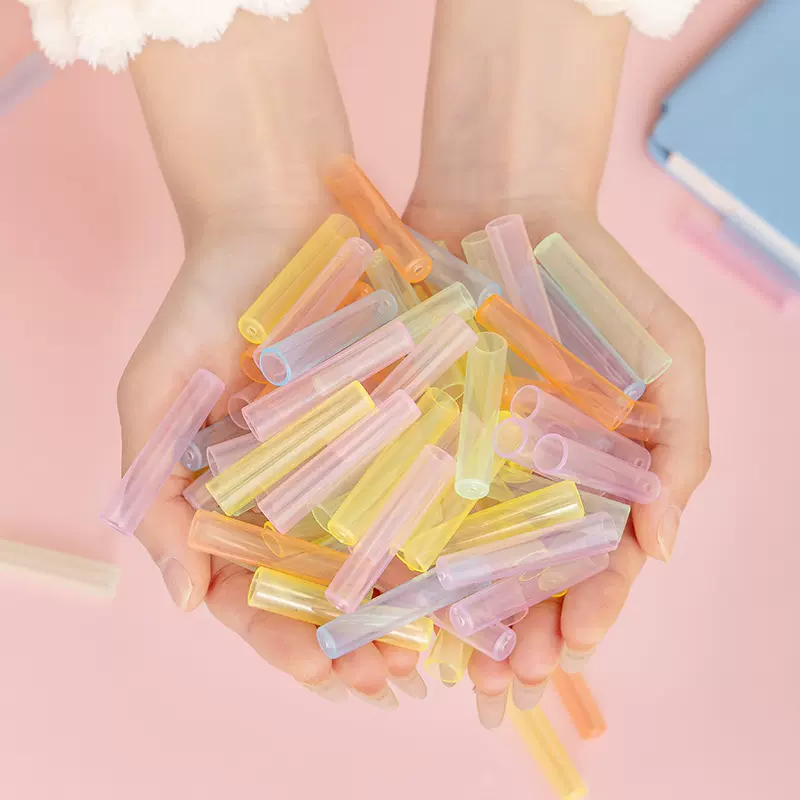 笔帽铅笔盖文具通用透明笔帽铅笔套小学生用保护套可爱少女心笔盖
