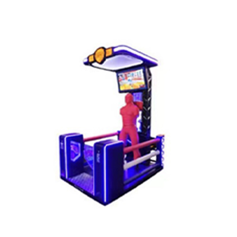 Sala de juegos máquina de boxeo grande Hércules máquina de boxeo dragón ventilación prueba de fuerza descompresión máquina de juego de boxeo de la ciudad equipo