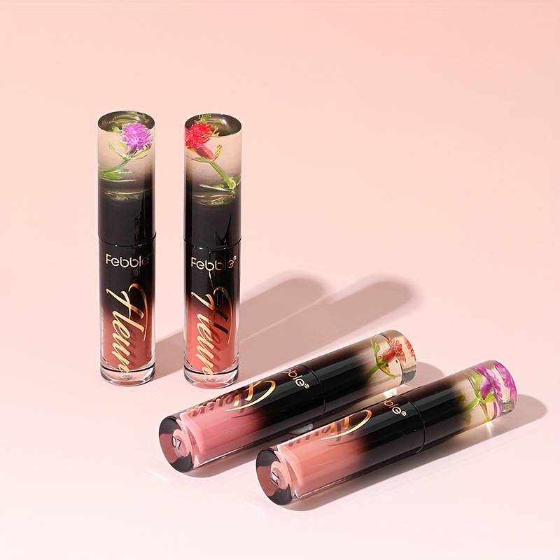 USHAS punto transfronterizo venta caliente brillante esmalte de labios mezclado 36 puntos con caja de exhibición al por mayor