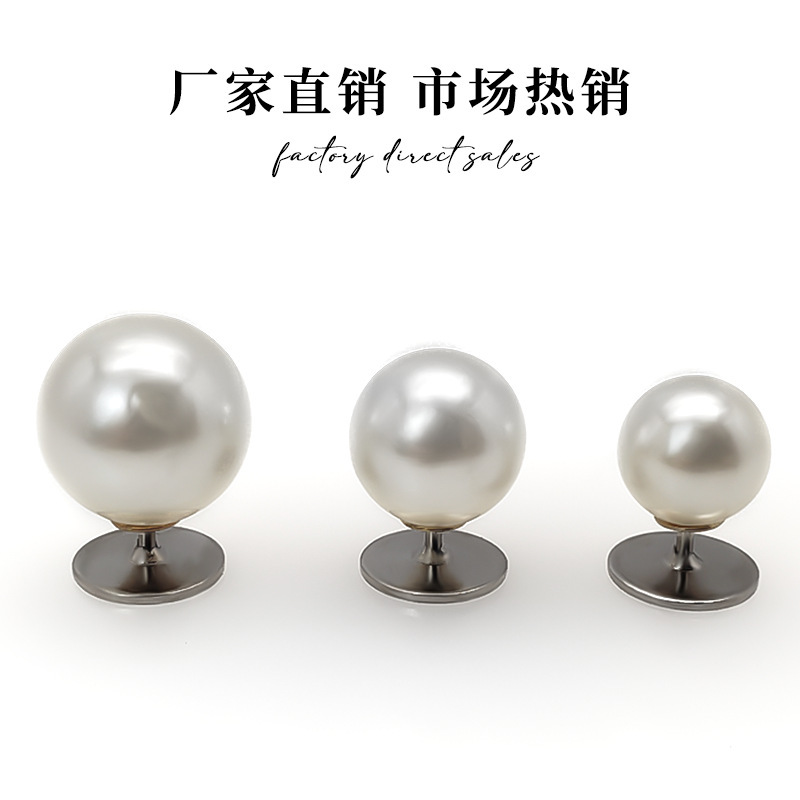 パールバックル diy ジュエリーアクセサリー縫製なしパールバックルクロスボーダー diy ジュエリーアクセサリー|undefined
