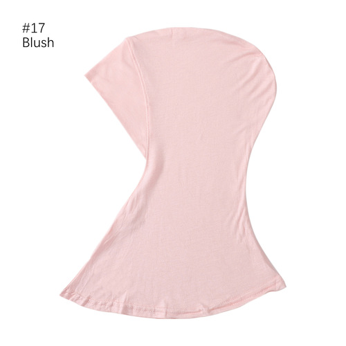 Cross-border new modal high elasticity multi-color adjustable solid color scarf base hat head cover one-piece drop shipping