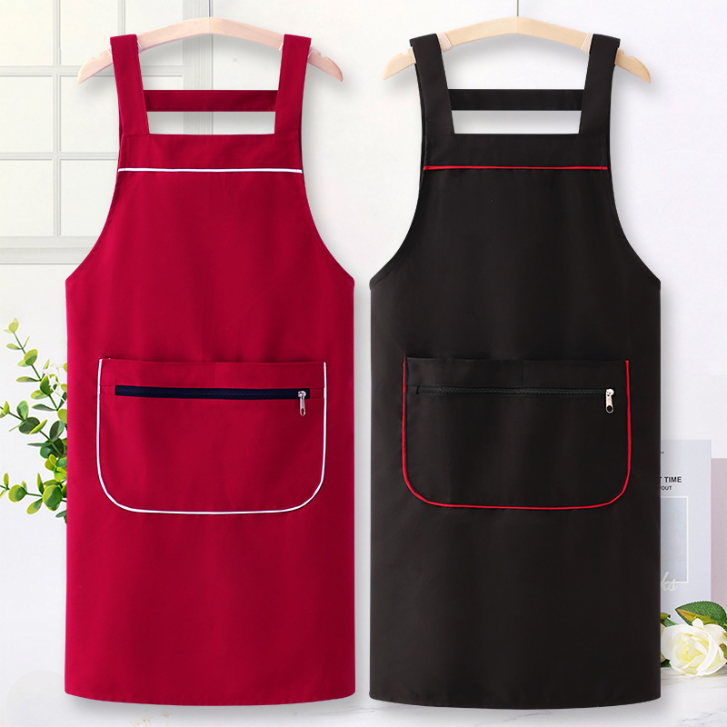 Barista Apron for Home and Outdoor Use, Pure Cotton Canvas, Catering-Specific, Women's Household Kitchen Cooking Apron, 2026 New Model for Men