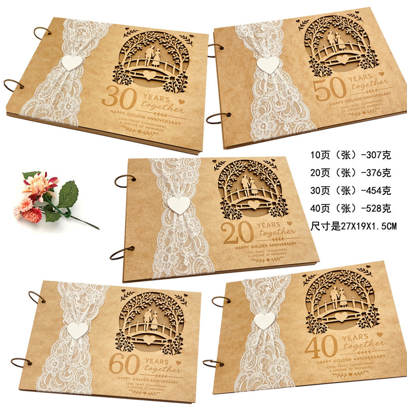 New Wooden Mr. and Mrs. Photo Frame Mrmrs Wedding Guest Sign-In Book Wedding Signature Book Sign-In Book
