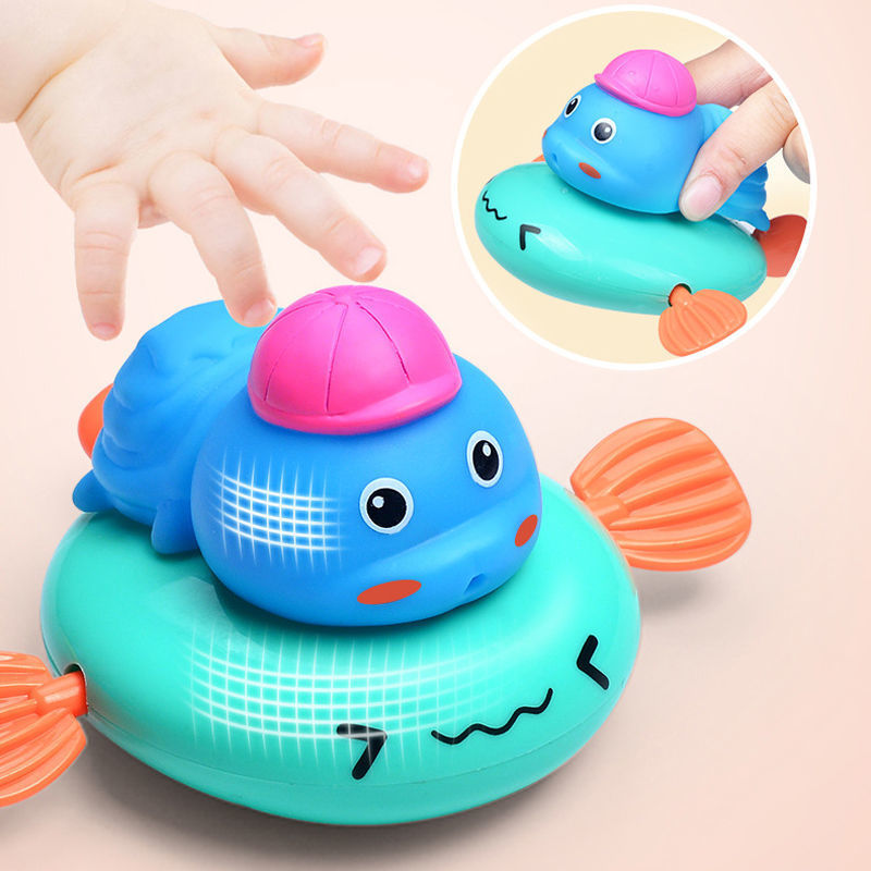 Baño transfronterizo Cable de juego de agua rociado de agua animal Baño de formas múltiples Baño de hombres y mujeres bebé juguetes para niños