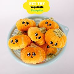 スポットINS人気野菜シリーズネギキャベツベイベイカボチャペット外国貿易犬のおもちゃ輸出