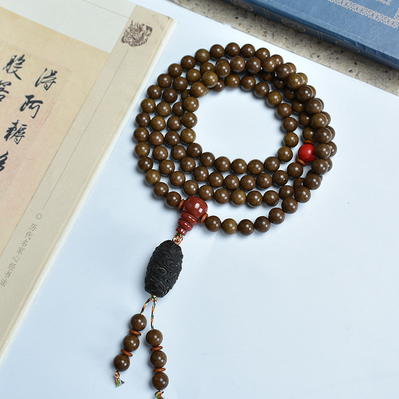 【疏肝解郁】合香珠中药手串手持108颗念珠天然古法手工非遗文玩|undefined