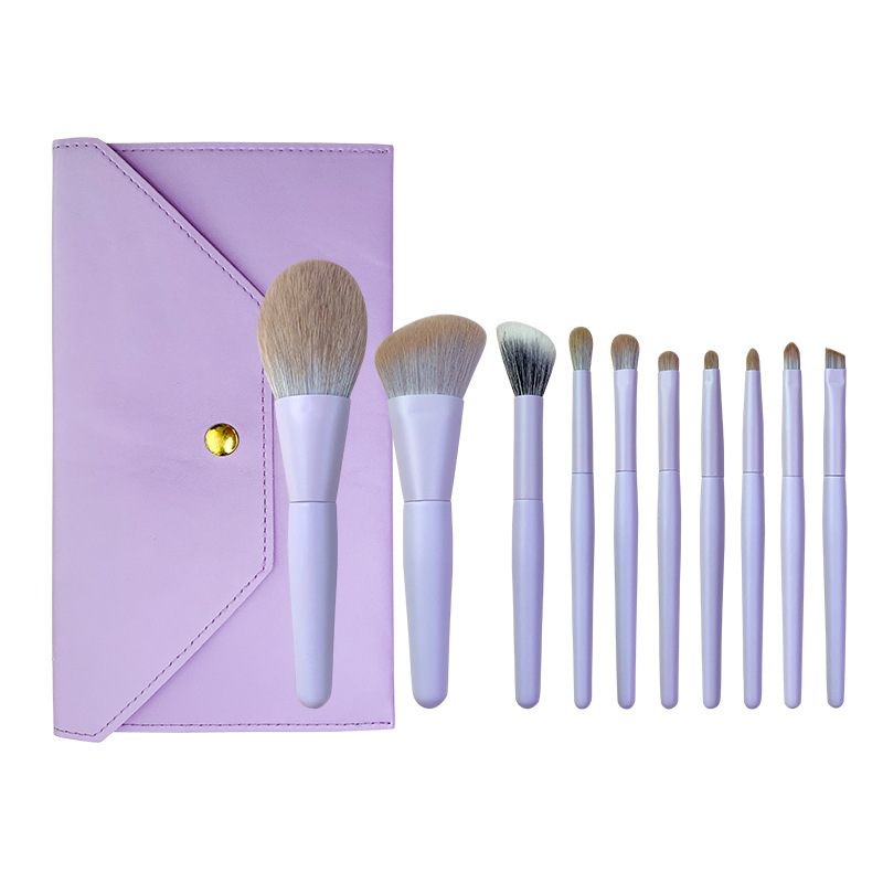 Un juego de pinceles de maquillaje Mini cepillo de rubor portátil, cepillo de labios, cepillo de sombra de ojos, juego de pinceles de maquillaje Cangzhou, herramientas de belleza