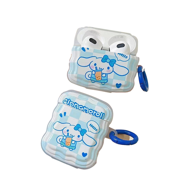 Funda protectora para auriculares i12, creativa y moderna, con dibujos animados, TPU, anticaída, carcasa suave, bolsa portátil personalizada, estilo divertido de mascota