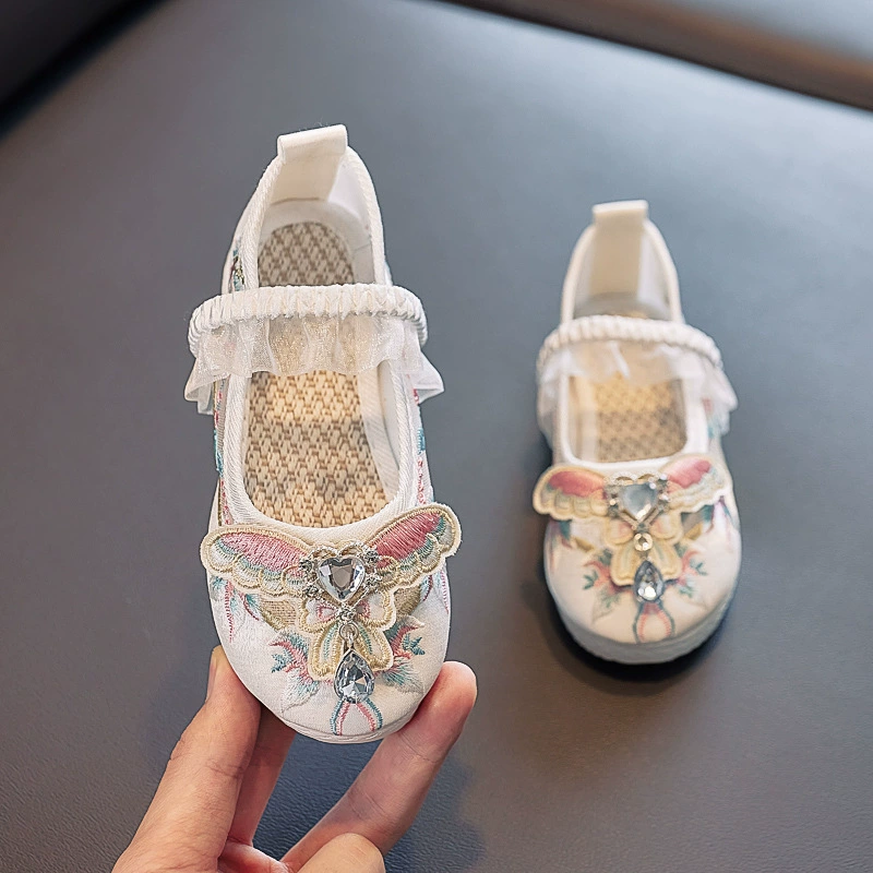 Летняя новая девушка обувь Hanfu с юбкой из конского лица