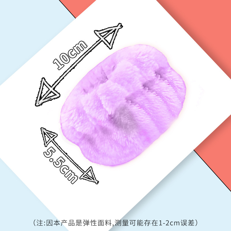 Muñequeras de felpa de coral más vendidas de Amazon, diademas, cintas para el pelo, muñequeras absorbentes, muñequeras cosidas para mujer