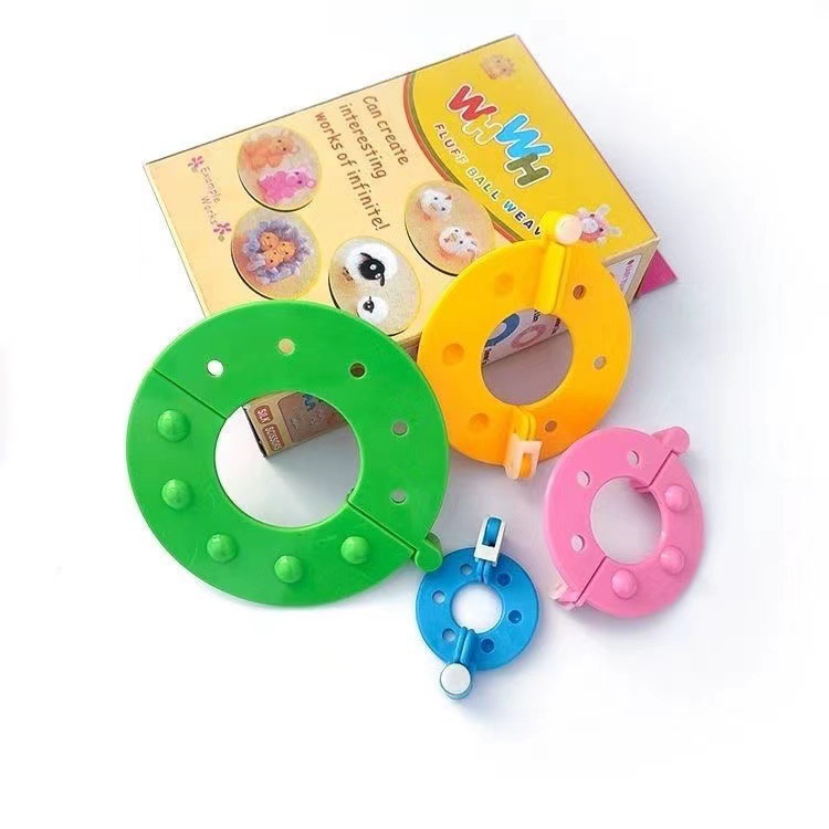 Máquina de bola de peluche muñeca máquina de bola de peluche herramienta de tejido DIY hecha a mano máquina de bola de peluche máquina de tejido