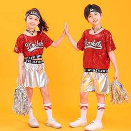 六一幼儿园男女舞蹈表演小学生运动会服装儿童爵士舞啦啦操演出潮