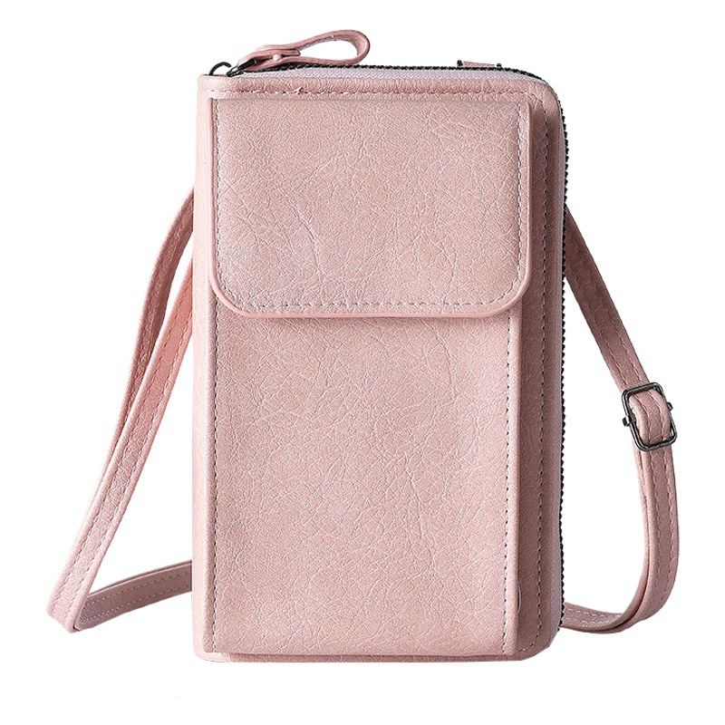 2023 nueva primavera nueva cartera de las mujeres bolsa de mensajero del hombro de Corea del bolso del teléfono móvil multifuncional en stock venta al por mayor