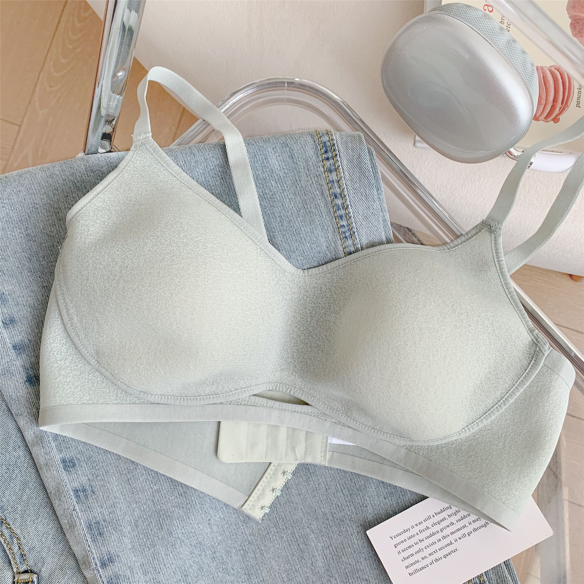 제이드 그린 [통기성 눈송이 얇은 컵]