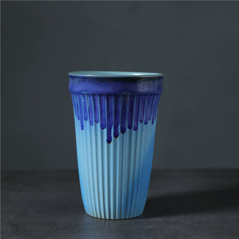 Alien ceramic cup high -value coffee cup retro Mark cup cross -border supply irregular cup rough pottery cup