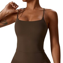 W 51657 Breathable Lightweight Backs Yoga Vest �����٤��